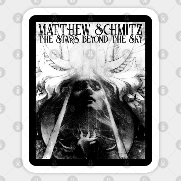 Matthew Schmitz - The Stars Beyond The Sky, dark ambient acoustic Sticker by AltrusianGrace